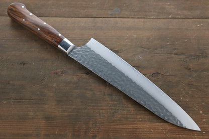 Sakai Takayuki 33 Layer Damascus VG10  Gyuto Japanese Chef Knife 210mm with Desert Iron Wood - Japanny - Best Japanese Knife