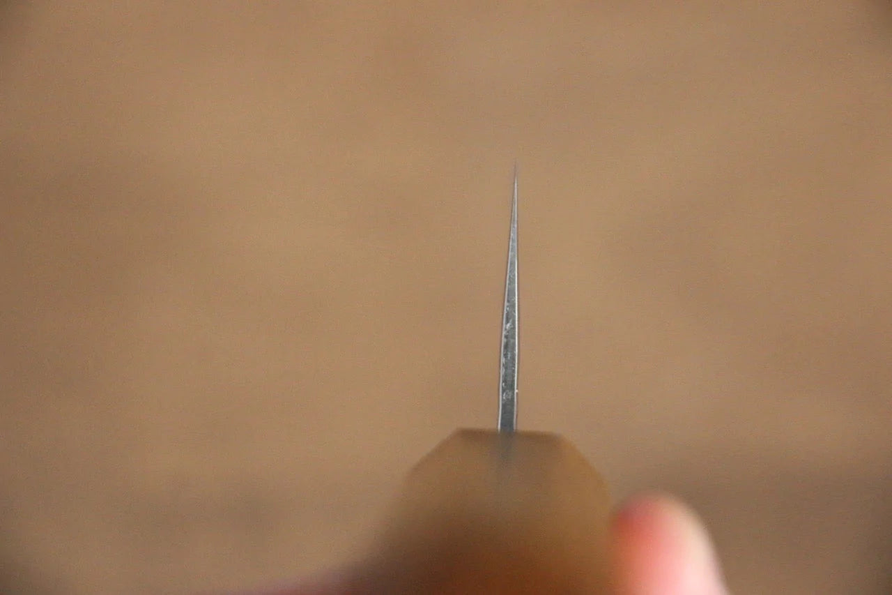 Marke Seisuke Tsukikage AUS10 Polierter handgeschmiedeter Damaststahl Mehrzweckmesser Bunka Japanisches Messer 170 mm Griff aus Eichenholz