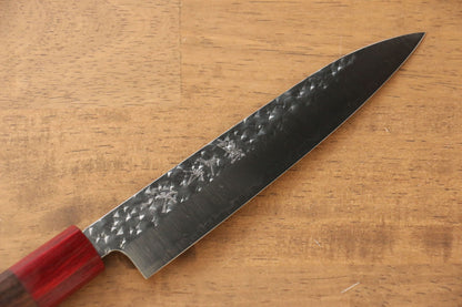 Yu Kurosaki Senko R2/SG2 Hammered Petty-Utility Japanese Knife 150mm Shitan Handle - Japanny - Best Japanese Knife