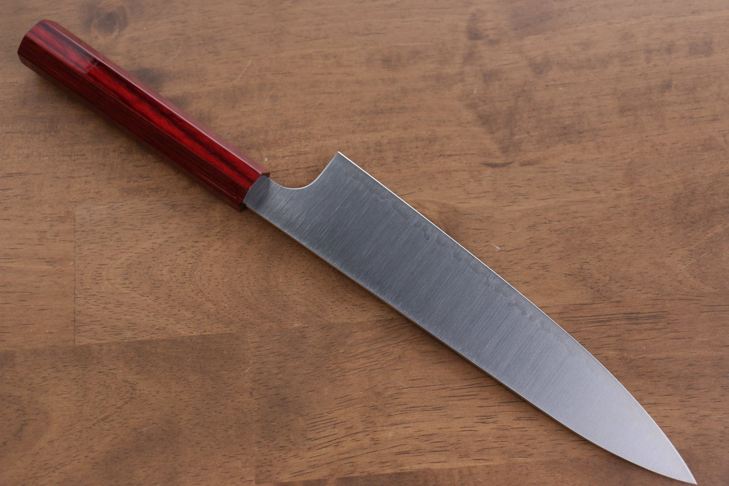 Thương hiệu Kei Kobayashi R2/SG2 Dao đa năng Gyuto dao Nhật 210mm chuôi dao sơn mài đỏ