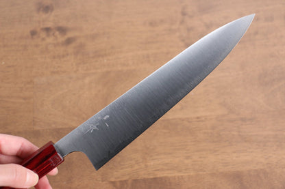 Marke Kei Kobayashi R2/SG2 Mehrzweckmesser Gyuto japanisches Messer 210 mm rot lackierter Griff