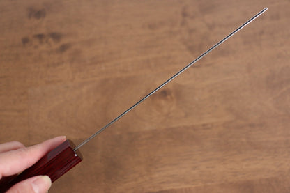Thương hiệu Kei Kobayashi R2/SG2 Dao thái rau chuyên dụng Nakiri dao Nhật 165mm chuôi dao sơn mài đỏ