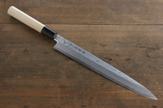 Sakai Takayuki Uzushio Damascus White Steel No.2 Yanagiba Japanese Chef Knife - Japanny - Best Japanese Knife