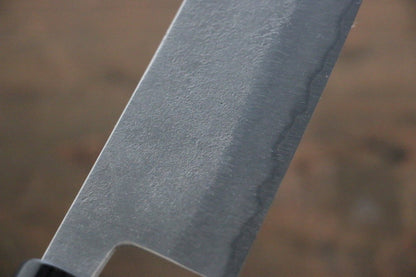 Thương hiệu Yoshimi Kato Thép siêu xanh Kỹ nghệ truyền thống Nhật Nashiji Dao đa năng Santoku dao Nhật 165mm gỗ Đàn HươngChuôi dao