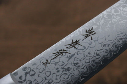 Sakai Takayuki VG10 17 Layer Damascus Mirrored Finish Japanese Santoku & Petty Japanese Knife mm - Japanny - Best Japanese Knife