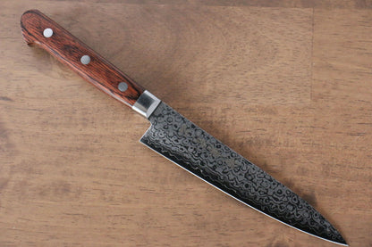 Sakai Takayuki VG10 17 Layer Damascus Mirrored Finish Japanese Santoku & Petty Japanese Knife mm - Japanny - Best Japanese Knife