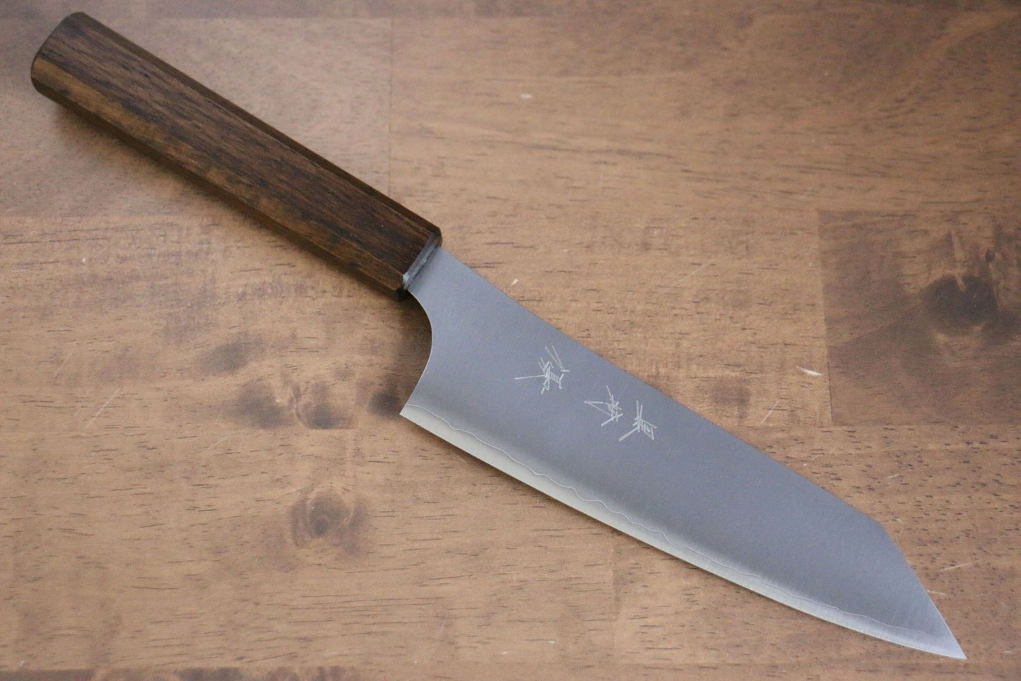Marke Yu Kurosaki Moon HAP40 Mehrzweckmesser Bunka Japanisches Messer 165 mm Eichenholzgriff