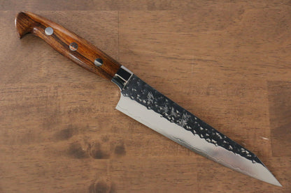 Yu Kurosaki Senko R2/SG2 Hammered Petty-Utility Japanese Knife 150mm Ironwood Handle - Japanny - Best Japanese Knife