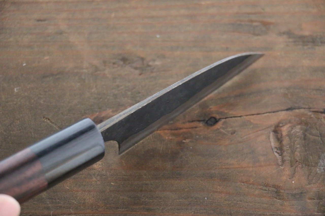 Katsushige Anryu 3 Layer Cladding Blue Super Core  Petty Japanese Chef Knife 75mm - Japanny - Best Japanese Knife