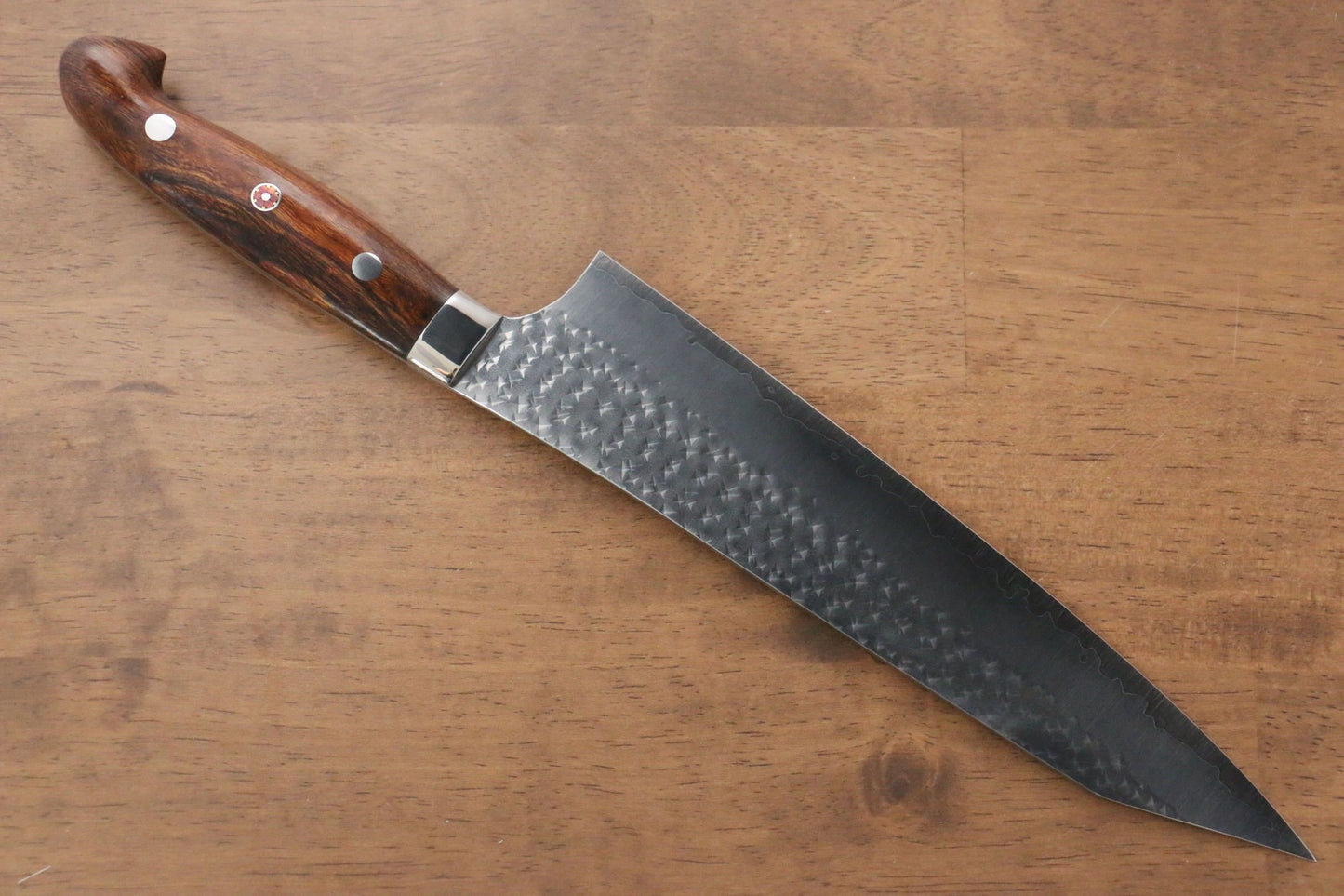 Yu Kurosaki Senko R2/SG2 Hammered Gyuto Japanese Knife 210mm Ironwood Handle - Japanny - Best Japanese Knife