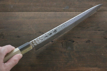 Sakai Takayuki 45 Layer Damascus AUS-10 Stain Resistant Steel Sujihiki Sushi Japanese Chef Knife 240mm - Japanny - Best Japanese Knife