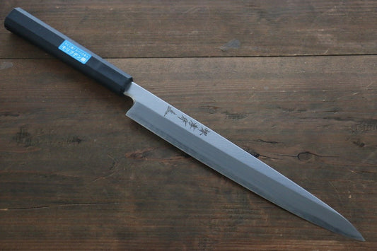 Sakai Takayuki Molybdenum Yanagiba Japanese Chef Knife with Black Plastic handle - Japanny - Best Japanese Knife