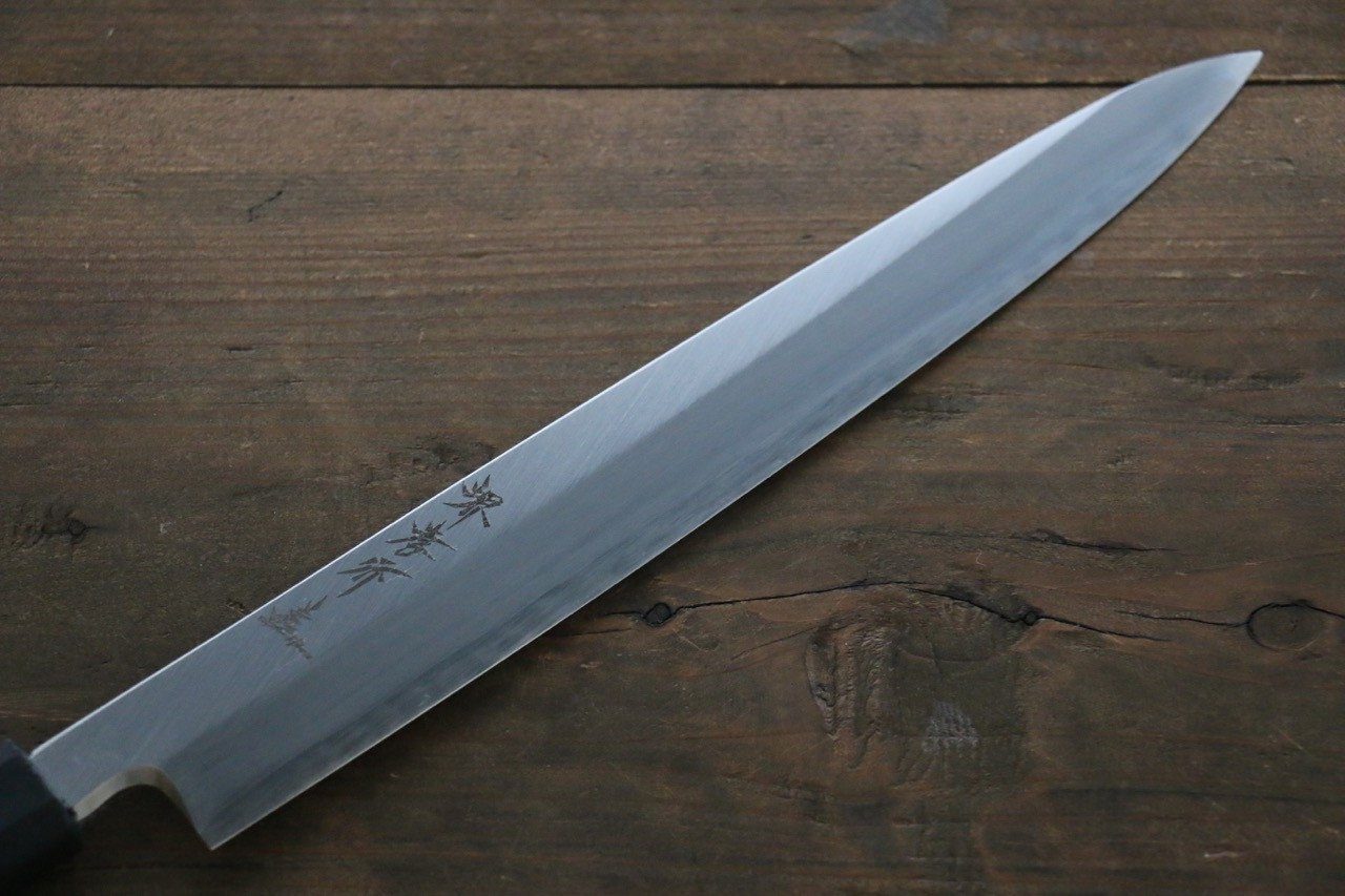 Sakai Takayuki Molybdenum Yanagiba Japanese Chef Knife with Black Plastic handle - Japanny - Best Japanese Knife