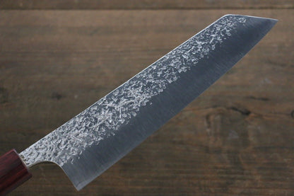 Yu Kurosaki Shizuku R2/SG Hammered Bunka Japanese Chef Knife 165mm - Japanny - Best Japanese Knife