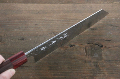 Yu Kurosaki Shizuku R2/SG Hammered Bunka Japanese Chef Knife 165mm - Japanny - Best Japanese Knife