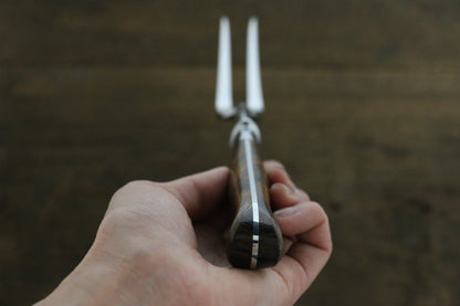 Sakai Takayuki Stainless Carving Knife & Fork Set - Japanny - Best Japanese Knife