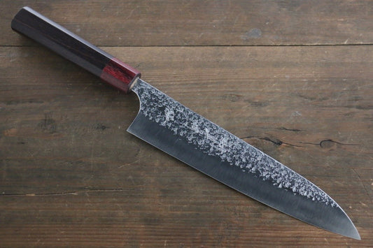 Yu Kurosaki Shizuku R2/SG2 Hammered Gyuto Japanese Chef Knife 210mm - Japanny - Best Japanese Knife