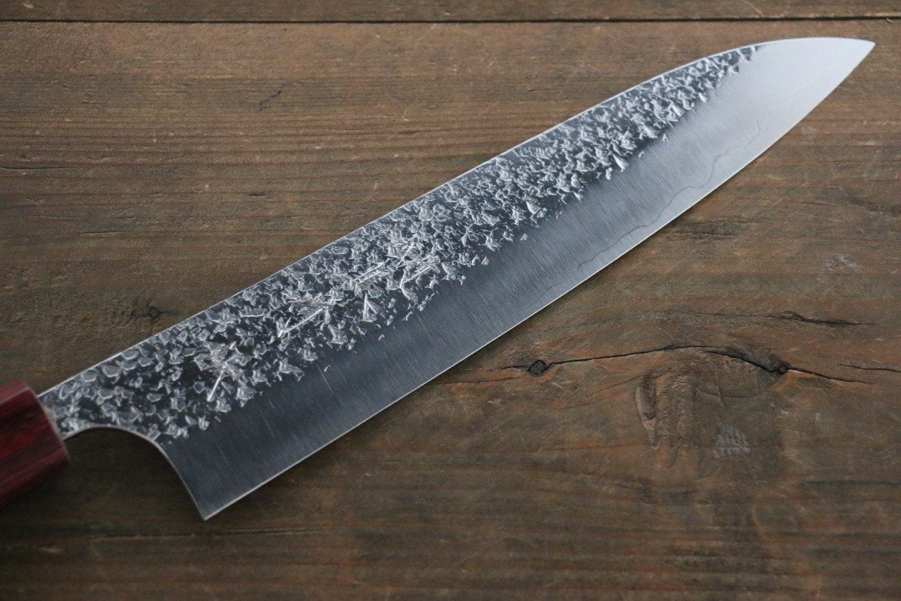 Yu Kurosaki Shizuku R2/SG2 Hammered Gyuto Japanese Chef Knife 210mm - Japanny - Best Japanese Knife