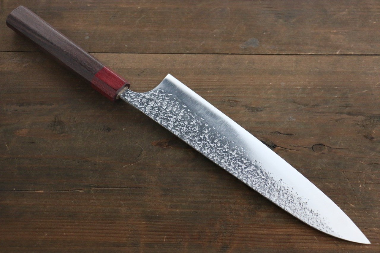 Yu Kurosaki Shizuku R2/SG Hammered Gyuto Japanese Chef Knife 240mm - Japanny - Best Japanese Knife