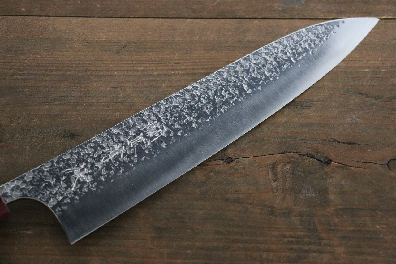 Yu Kurosaki Shizuku R2/SG Hammered Gyuto Japanese Chef Knife 240mm - Japanny - Best Japanese Knife