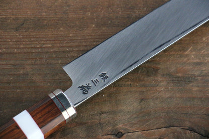 Sakai Takayuki Shiden Japanese Chef's Sakimaru Takohiki Knife with Desert Ironwood Handle 300mm - Japanny - Best Japanese Knife