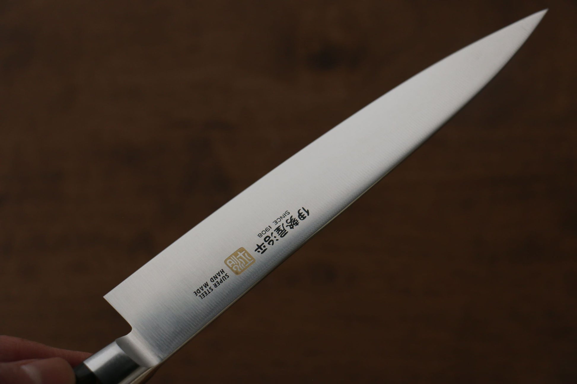 Iseya Molybdenum Petty-Utility Japanese Knife 150mm Mahogany Pakka wood Handle - Japanny - Best Japanese Knife