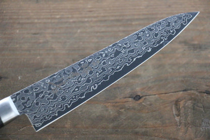 Sakai Takayuki AUS10 45 Layer Mirrored Damascus Petty Japanese Chef Knife 135mm - Japanny - Best Japanese Knife