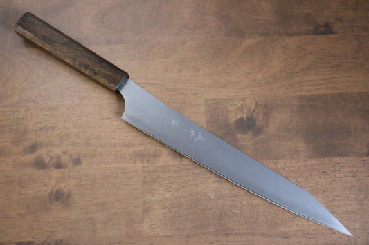 Thương hiệu Yu Kurosaki Vầng trăng HAP40 Dao lọc gân chuyên dụng Sujihiki dao Nhật 270mm chuôi chuôi  dao gỗ Sồi