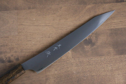 Thương hiệu Yu Kurosaki Vầng trăng HAP40 Dao lọc gân chuyên dụng Sujihiki dao Nhật 240mm chuôi chuôi  dao gỗ Sồi