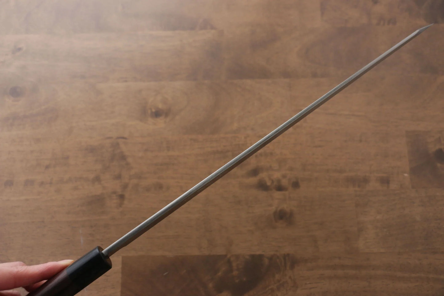Thương hiệu Jikko Thép Bạc No.3 Dao thái cá sashimi chuyên dụng Yanagiba dao Nhật 330mm chuôi dao gỗ Đàn Hương