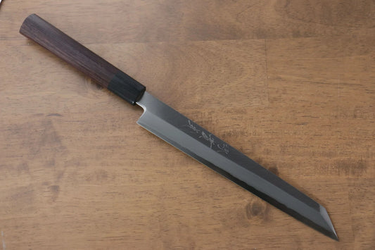 Thương hiệu Jikko Thép Bạc No.3 Dao thái cá sashimi chuyên dụng Yanagiba dao Nhật 210mm gỗ Đàn HươngChuôi dao