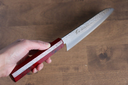 Thương hiệu Sakai Takayuki Thất sắc VG10 33 lớp  Dao đa năng Santoku dao Nhật 180mm chuôi dao nhựa ABS (Màu mai rùa già)