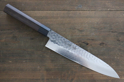 Sakai Takayuki 45 Layer Damascus Japanese Chef's Gyuto Knife 210mm with Shitan Handle - Japanny - Best Japanese Knife