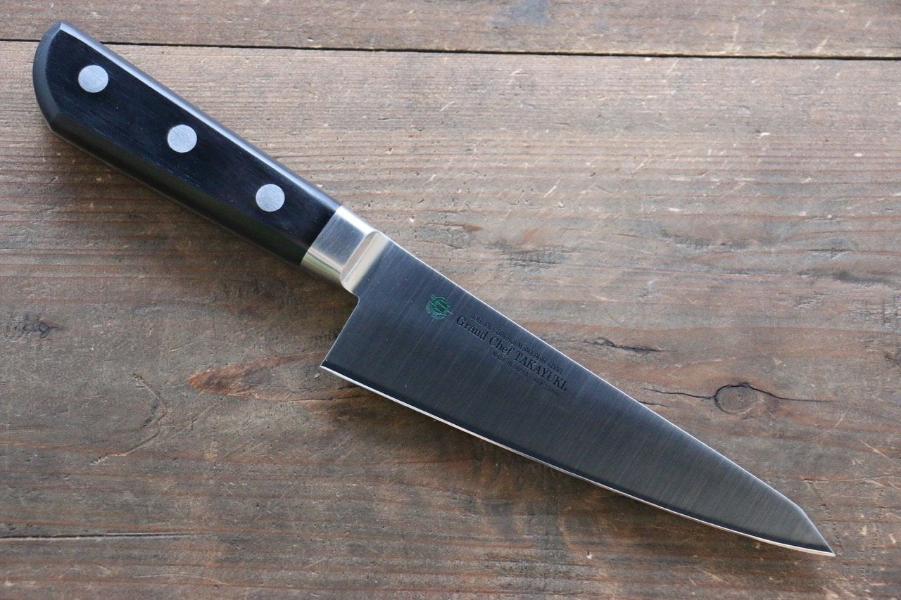 Sakai Takayuki Grand Chef Swedish Stain-resistant steel  Honesuki Boning Knife 150mm - Japanny - Best Japanese Knife
