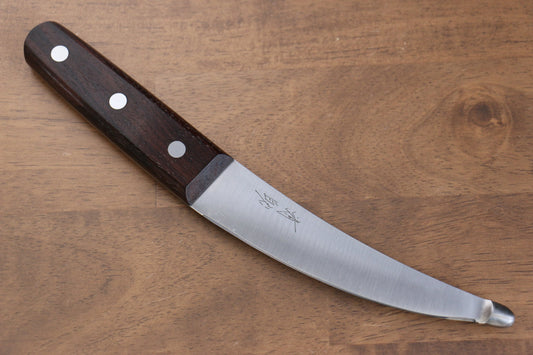 Thương hiệu Seisuke Sanzoku Thép Nhật Chousaki dao Nhật 140mm chuôi dao gỗ Đàn Hương