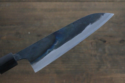 Sakai Takayuki Blue Steel No.2 Kurouchi Santoku 170mm - Japanny - Best Japanese Knife