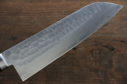 Kunihira VG1 Hammered Santoku Japanese Chef Knife 170mm - Japanny - Best Japanese Knife