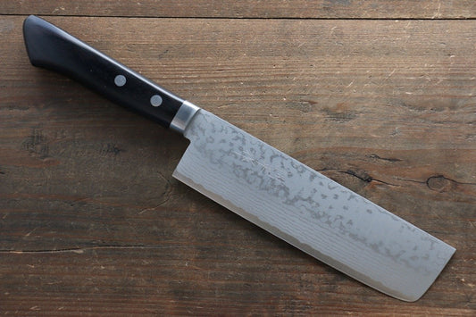 Kunihira Sairyu VG10 Damascus Usuba Japanese Chef Knife 165mm - Japanny - Best Japanese Knife