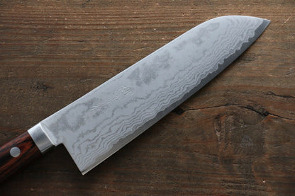 Kunihira VG1 Damascus Santoku Japanese Chef Knife 170mm - Japanny - Best Japanese Knife