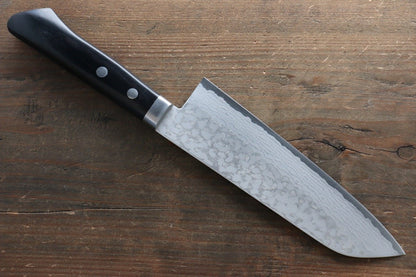 Kunihira Sairyu VG10 Damascus Santoku Japanese Chef Knife 170mm - Japanny - Best Japanese Knife