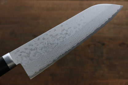 Kunihira Sairyu VG10 Damascus Santoku Japanese Chef Knife 170mm - Japanny - Best Japanese Knife