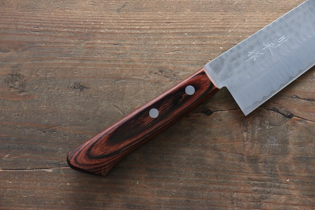 Kunihira VG1 Hammered Santoku Japanese Chef Knife 170mm - Japanny - Best Japanese Knife