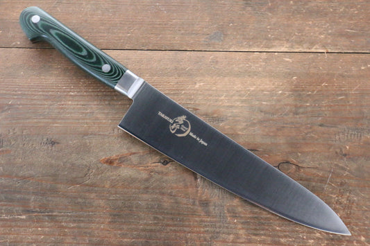Sakai Takayuki Sakai Takayuki  Grand Chef Swedish Steel Gyuto Japanese Knife 210mm with Green Micarta Handle - Japanny - Best Japanese Knife