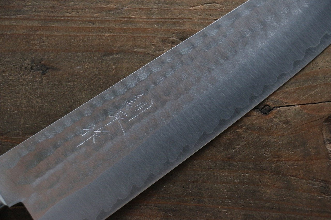 Kunihira VG1 Hammered Gyuto Japanese Chef Knife 180mm with Bolster - Japanny - Best Japanese Knife