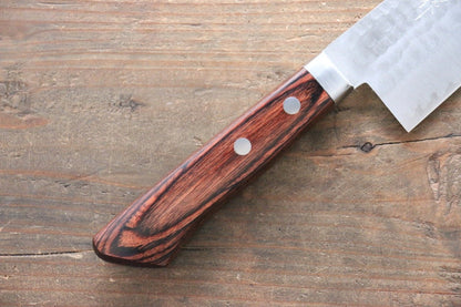 Kunihira VG1 Hammered Gyuto Japanese Chef Knife 180mm with Bolster - Japanny - Best Japanese Knife
