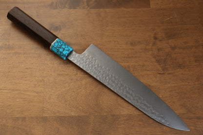 Thương hiệu Yu Kurosaki Ánh Sáng Senko R2/SG2 Rèn thủ công Dao đa năng Gyuto dao Nhật 210mm chuôi chuôi  dao gỗ Wenge