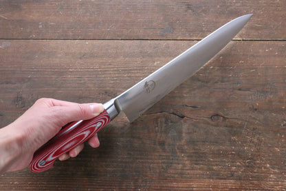 Sakai Takayuki Sakai Takayuki  Grand Chef Swedish Steel Gyuto Japanese Knife 210mm with Red Micarta Handle - Japanny - Best Japanese Knife