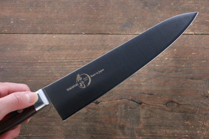 Sakai Takayuki Sakai Takayuki  Grand Chef Swedish Steel Gyuto Japanese Knife 210mm with Brown Micarta Handle - Japanny - Best Japanese Knife