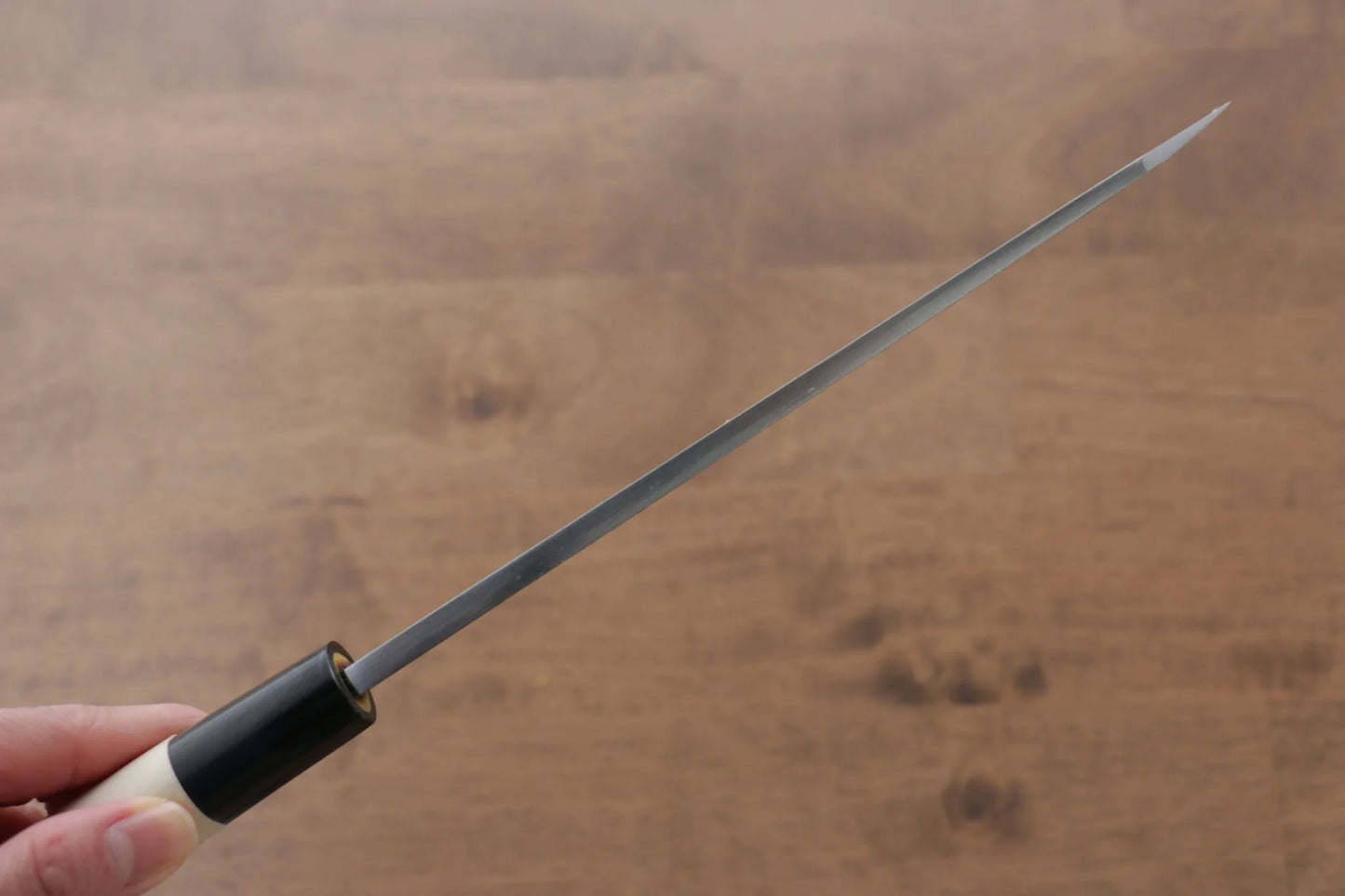 Marke Sakai Takayuki Premium Tokujou Weißer Stahl Nr. 2 Spezielles Ausbeinmesser Garasuki Japanisches Messer 180 mm Griff aus Magnolienholz