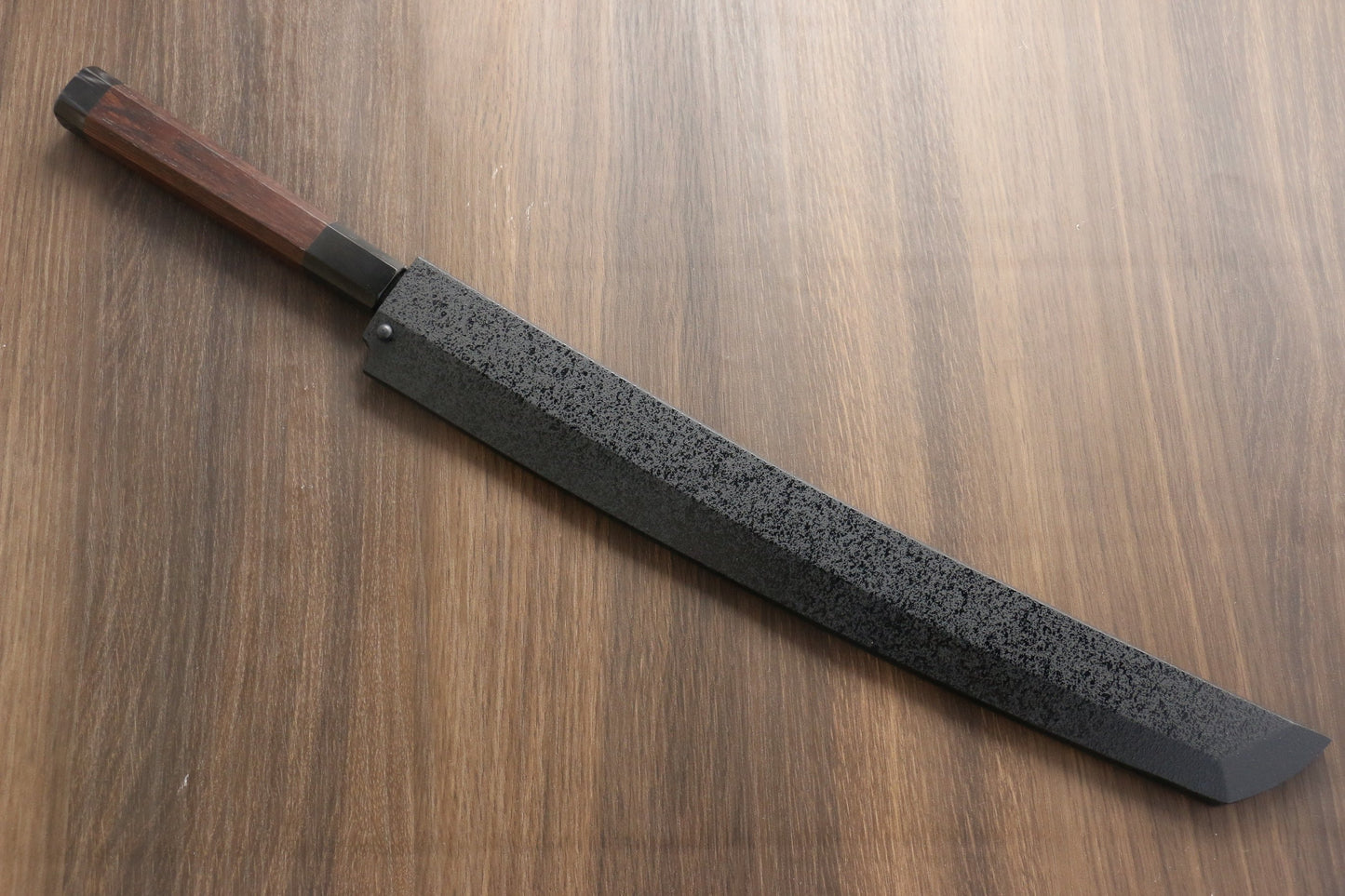 Sakai Takayuki Sakai Takayuki  Zangetsu Silver Steel No.3 Sakimaru Yanagiba Japanese Knife with Wenge Handle with Saya - Japanny - Best Japanese Knife